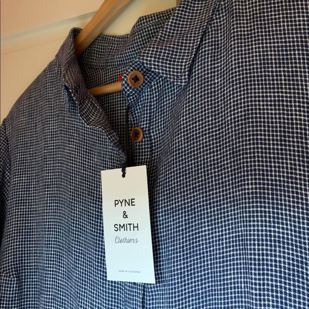 Pyne and Smith handmade linen dress.